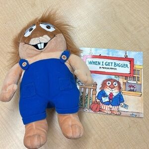 LITTLE CRITTER PLUSH AND WHEN I GET BIGGER BOOK